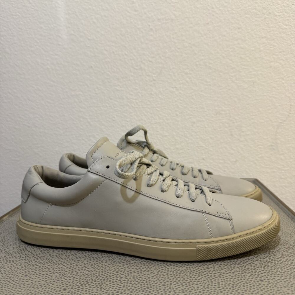 Oliver Cabell Low 1 Grey Leather Sneakers Men's EU 43 US 10 Made Italy